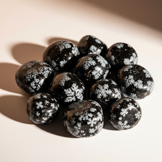 Snowflake Obsidian Cluster Hero
