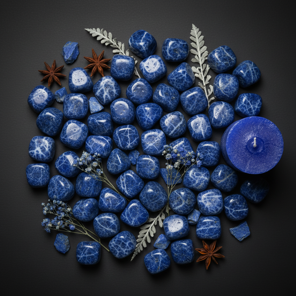 Sodalite Flat Lay
