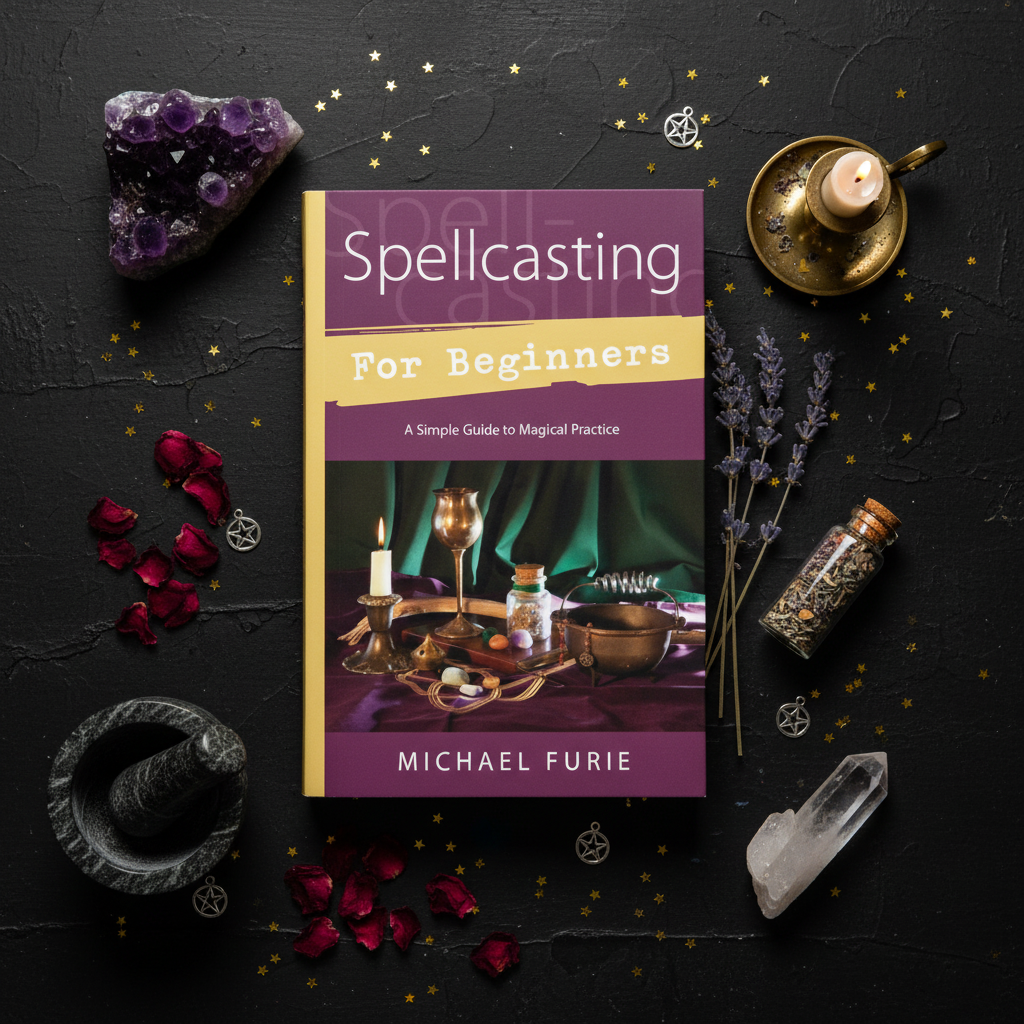 Spellcasting for Beginners Flat Lay