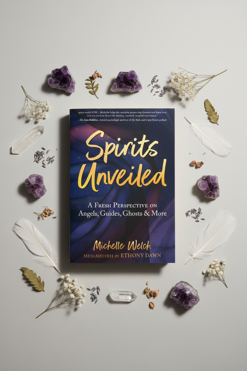 Spirits Unveiled Flat Lay