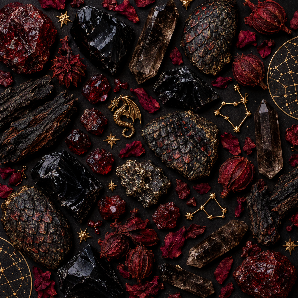 StarDragons Oracle Flat Lay