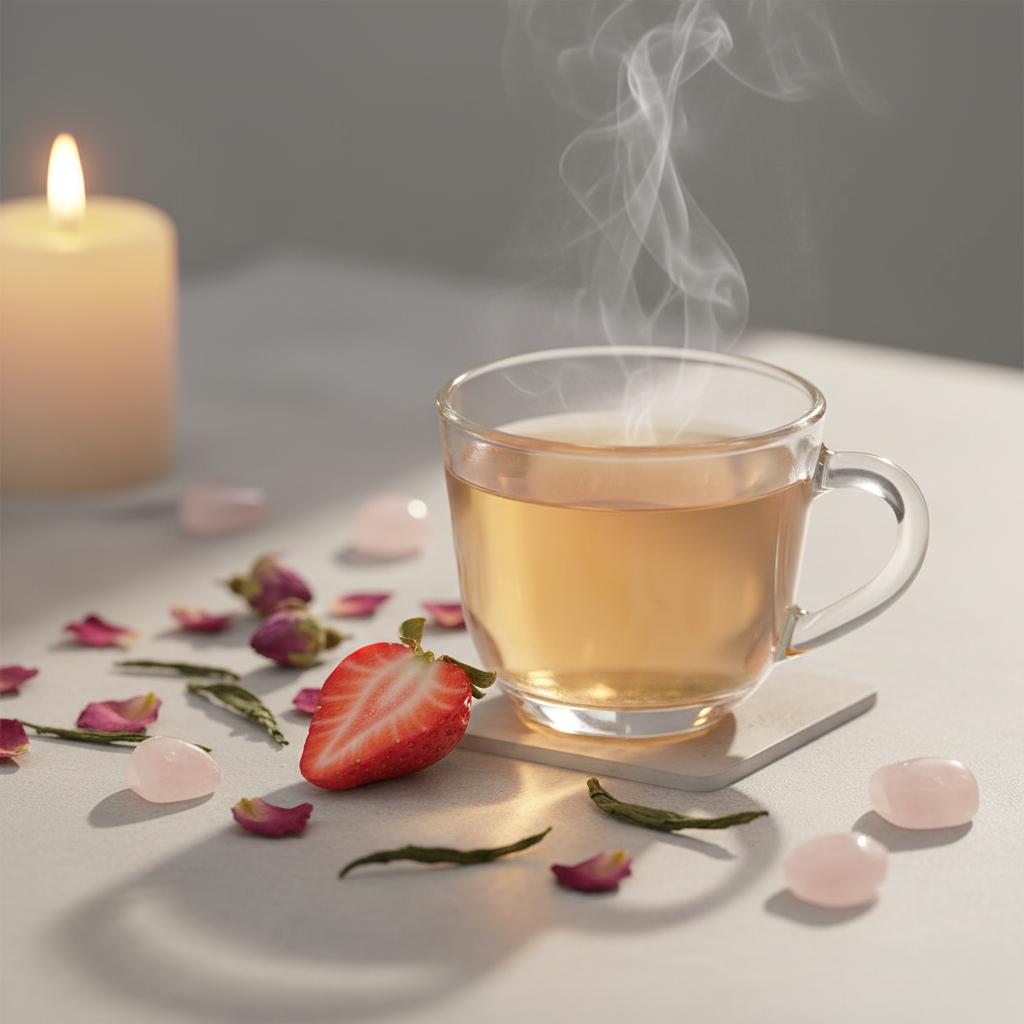 Strawberry Green Tea Lifestyle