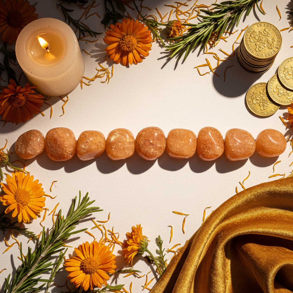 Sunstone Flat Lay