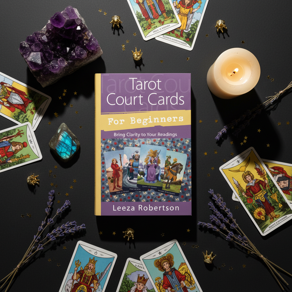 Tarot Court Cards for Beginners Flat Lay