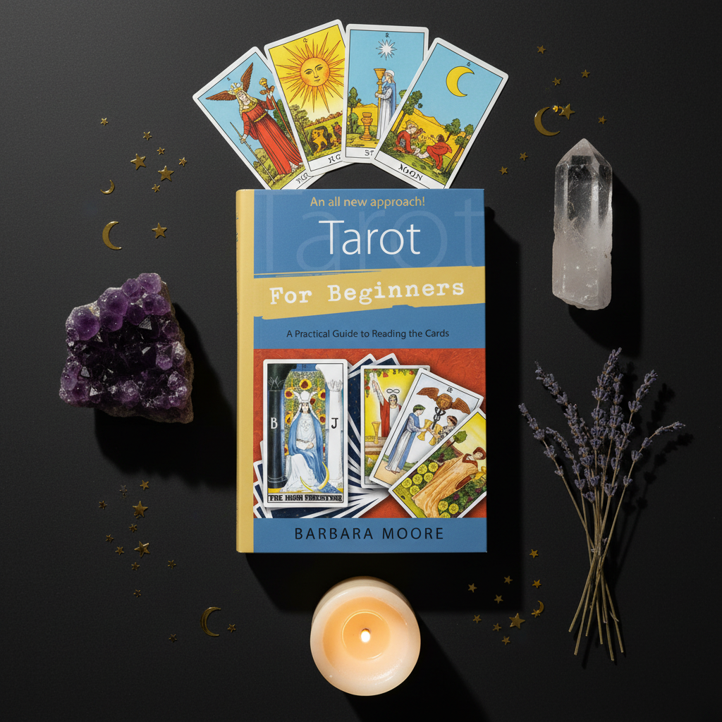 Tarot for Beginners Flat Lay