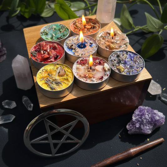 Tea Light Spell Candles Hero