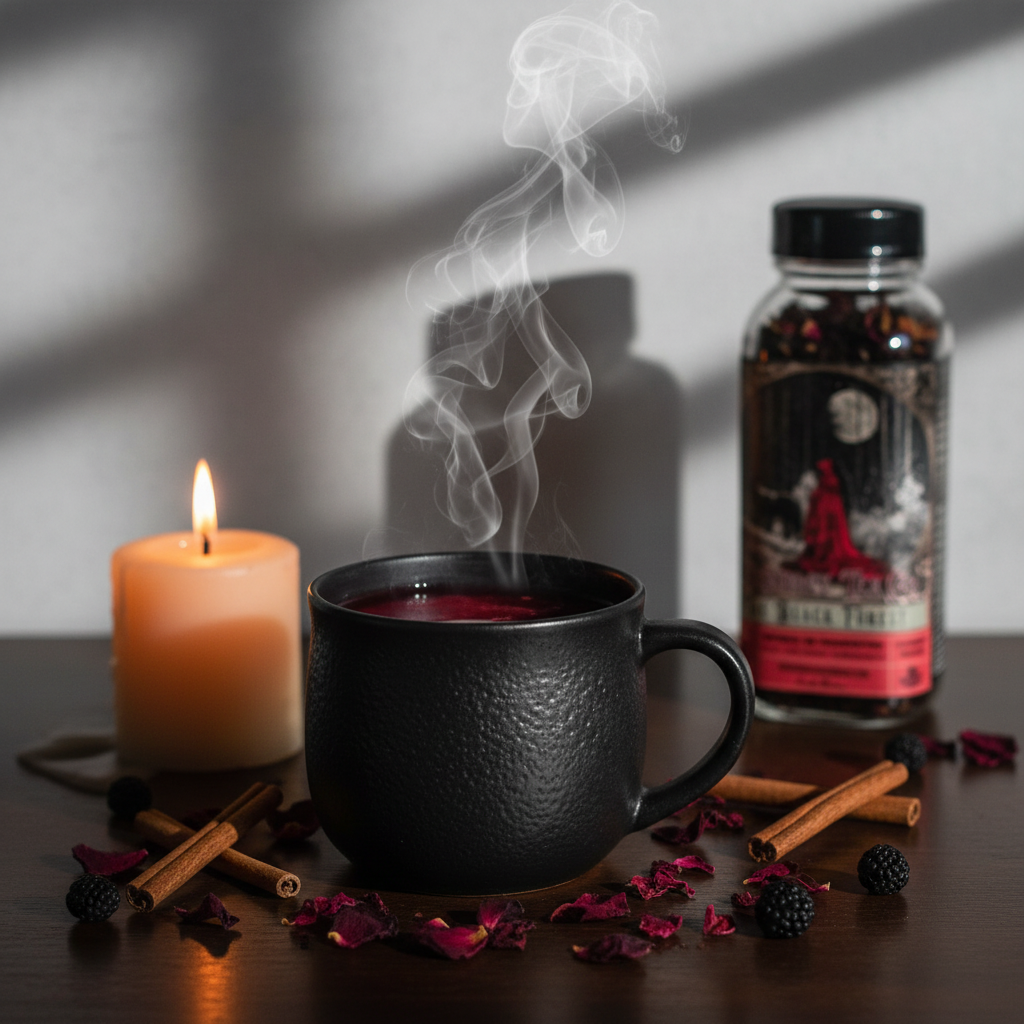 The Black Forest Tea Steaming Cup