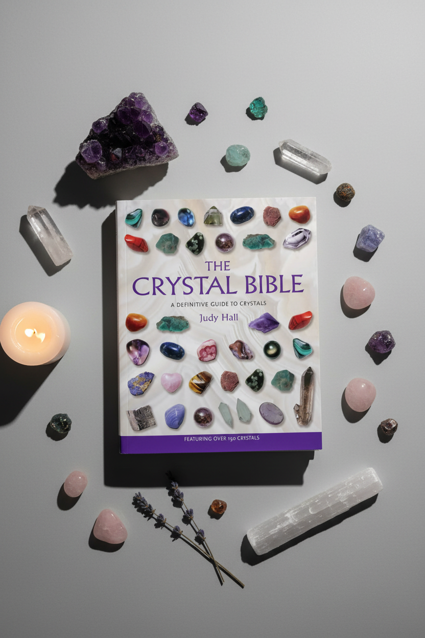 The Crystal Bible Flat Lay Paperback
