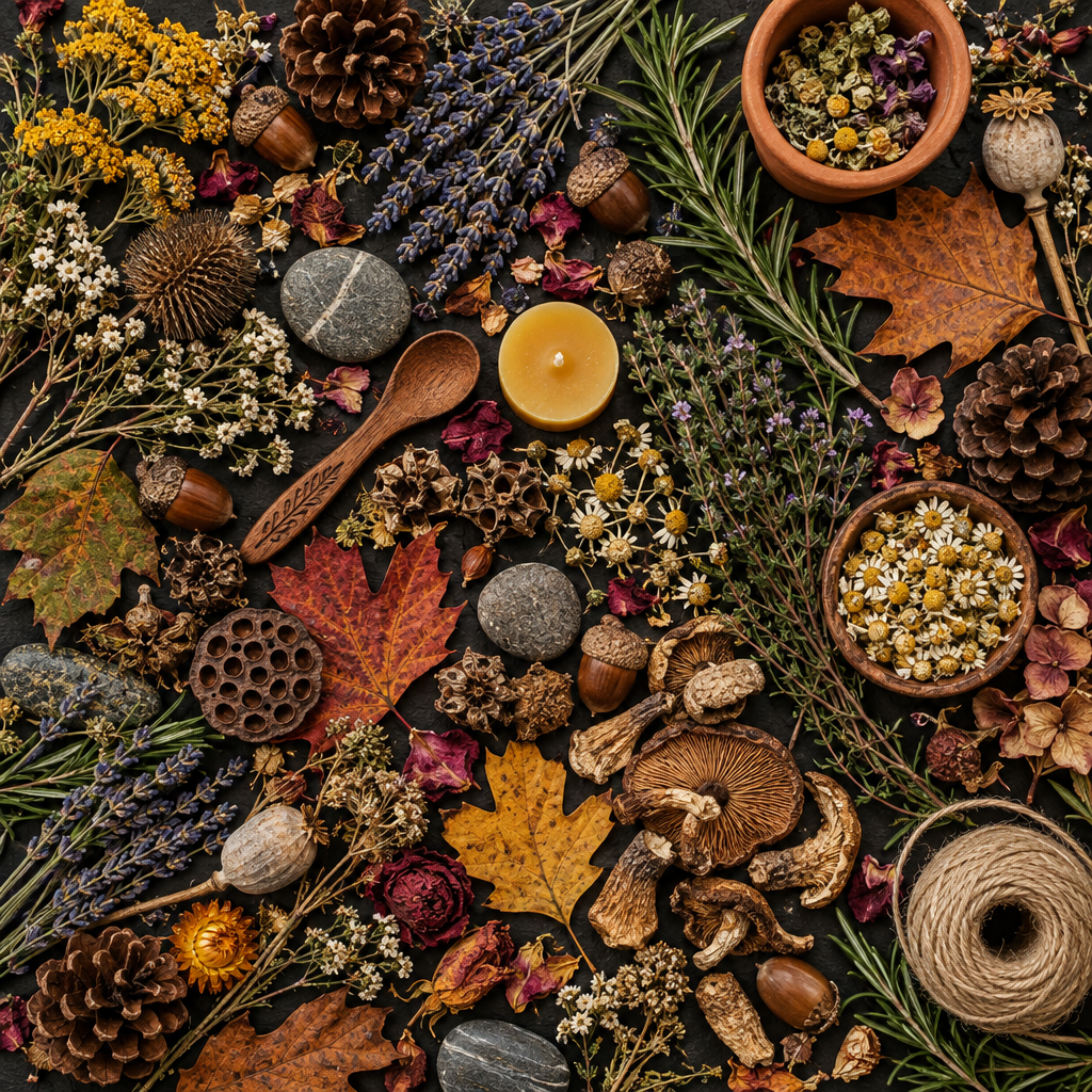 The Magickal Family Flat Lay