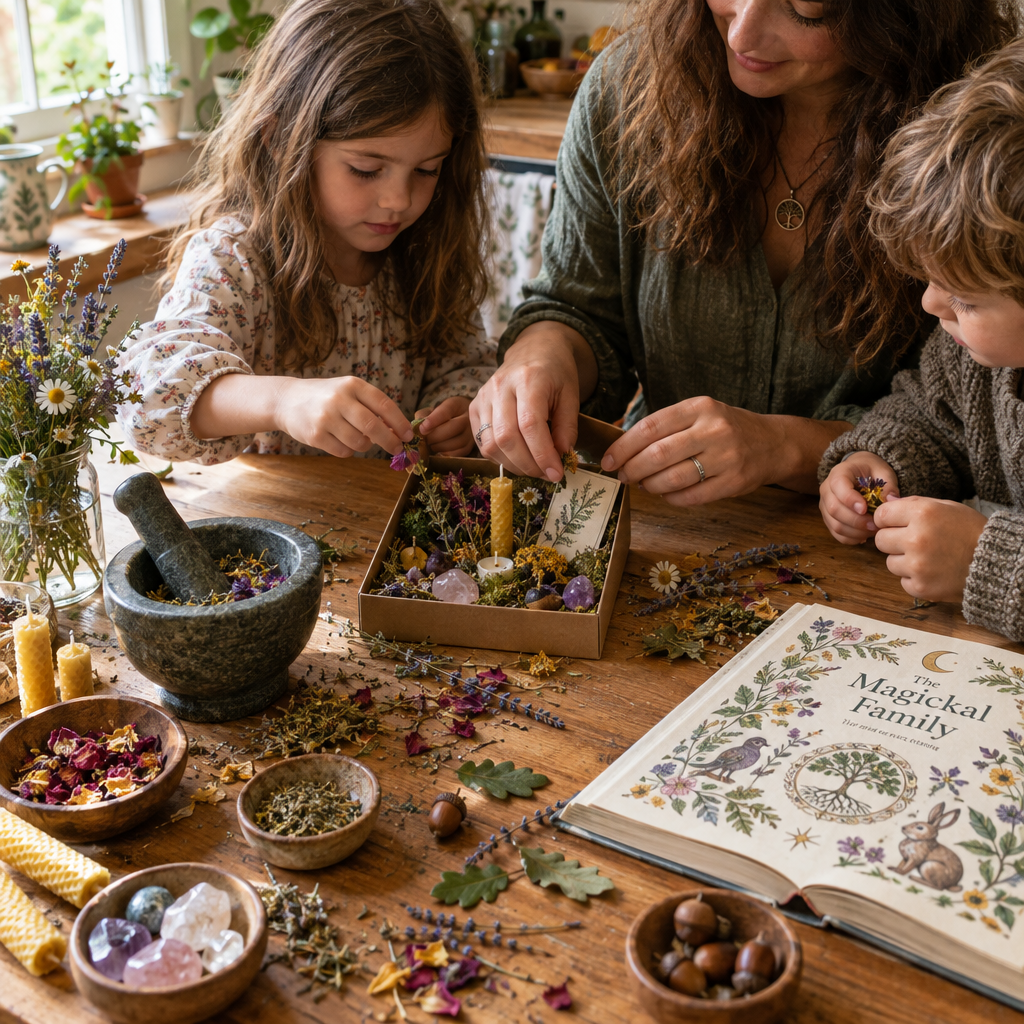 The Magickal Family Lifestyle Shot