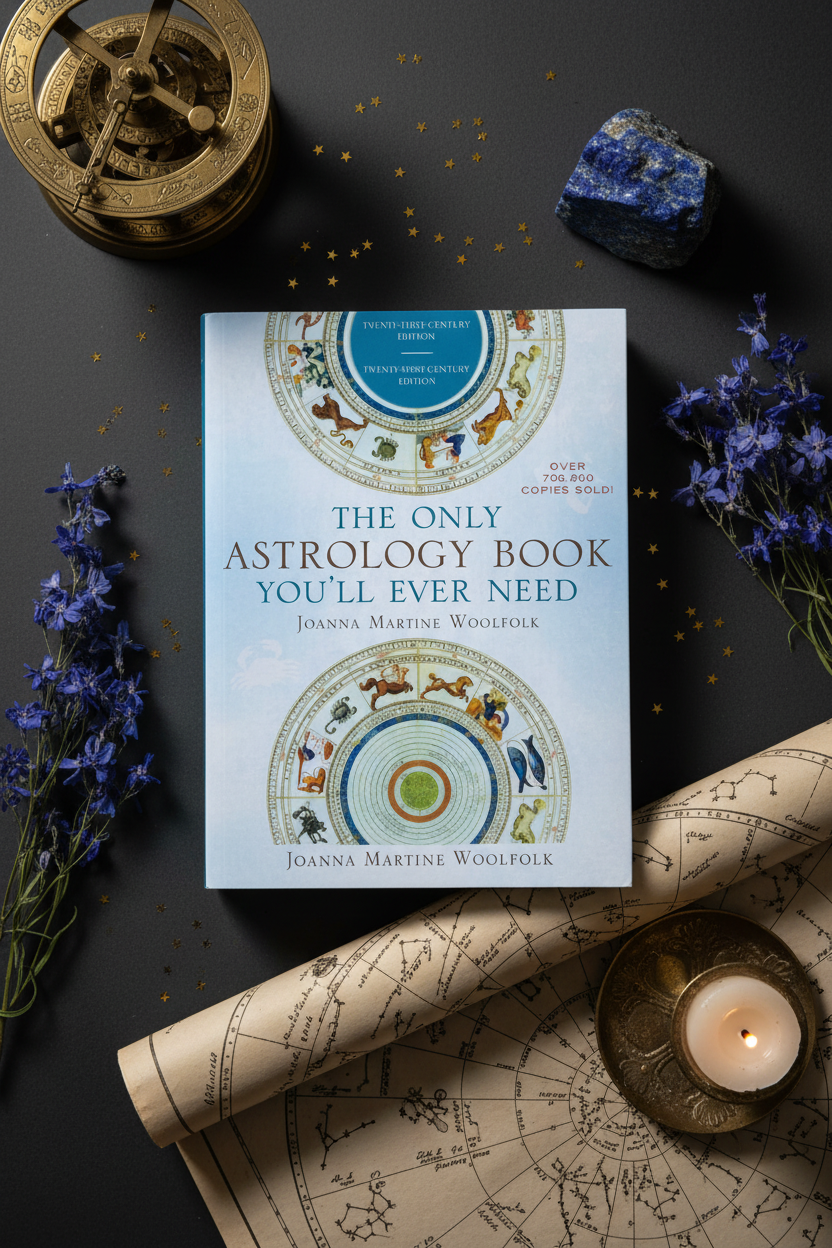 The Only Astrology Book Flat Lay