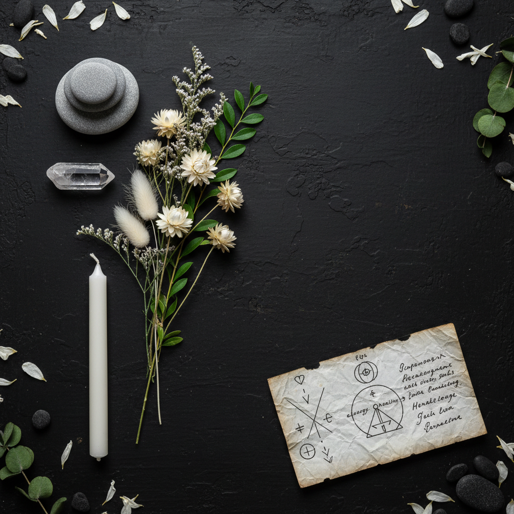 The Reiki Bible - Flat Lay