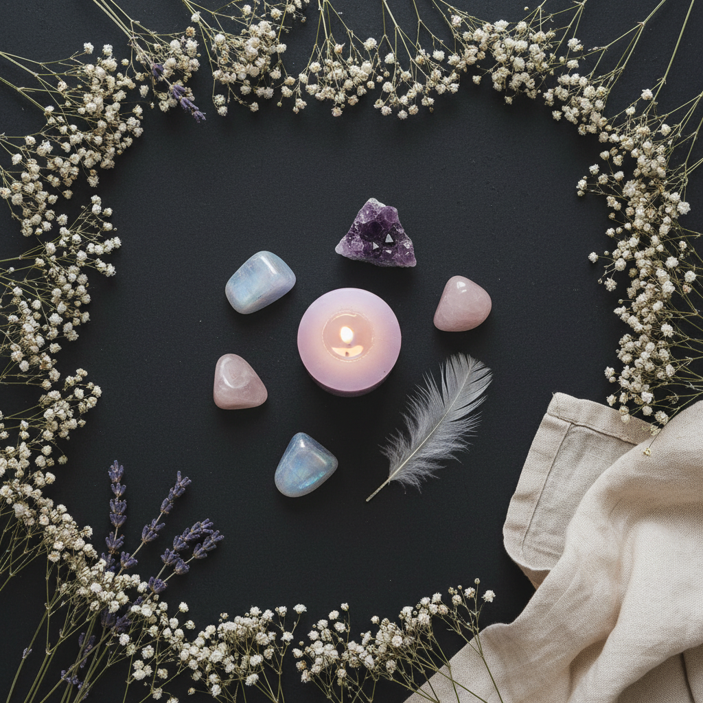 The Way of the Empath Flat Lay