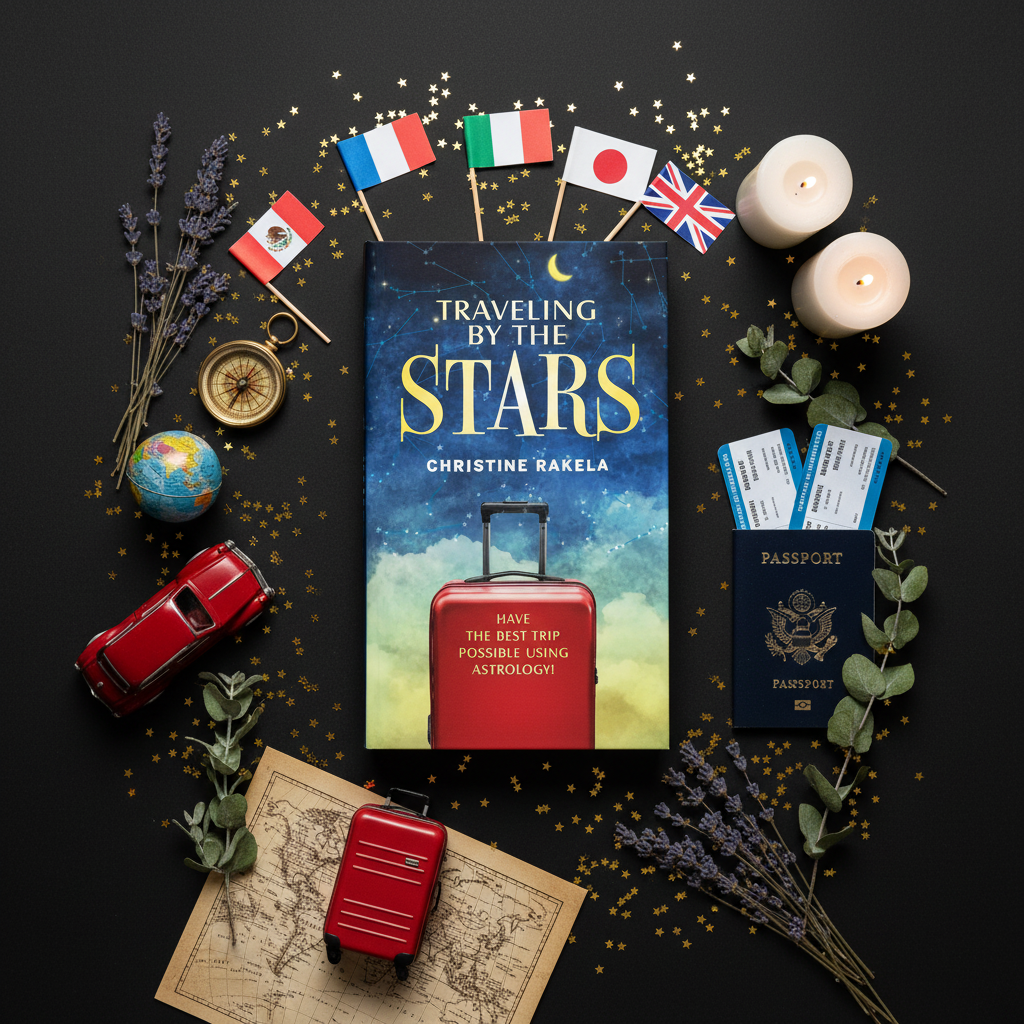Traveling by the Stars Flat Lay