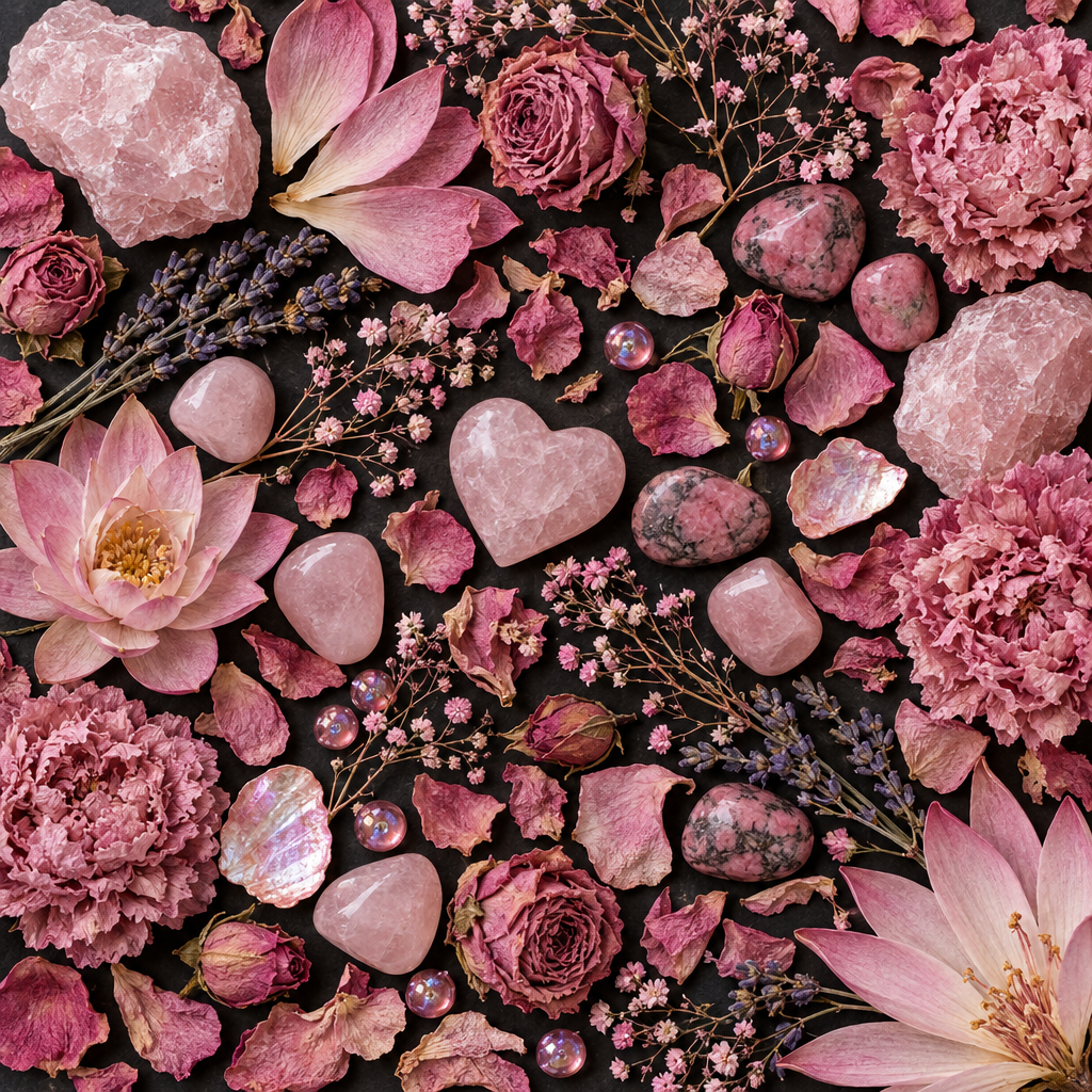 True Love Oracle Flat Lay