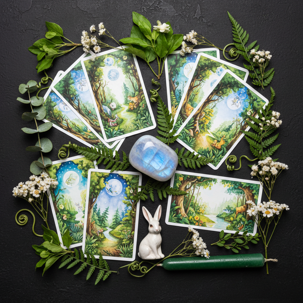 Verdance Tarot - Flat Lay