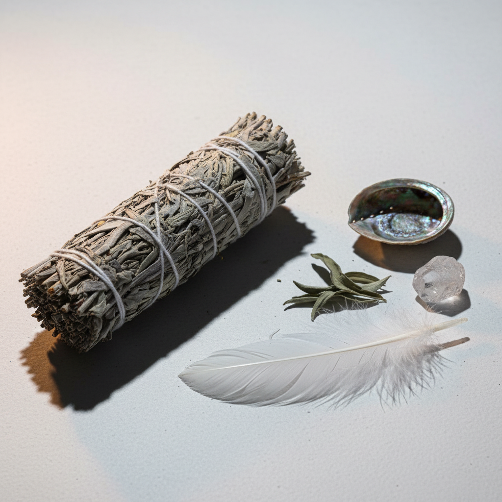 White Sage Smudge Bundle Hero
