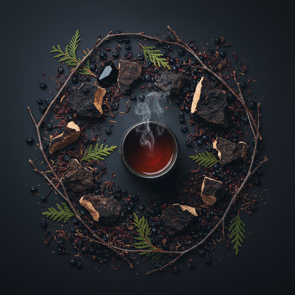 Winter Reflection Flat Lay