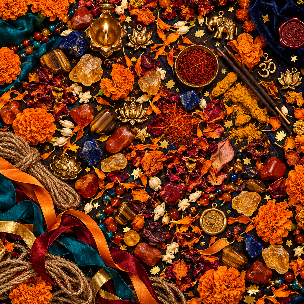 Wisdom from the Epics of Hind Flat Lay