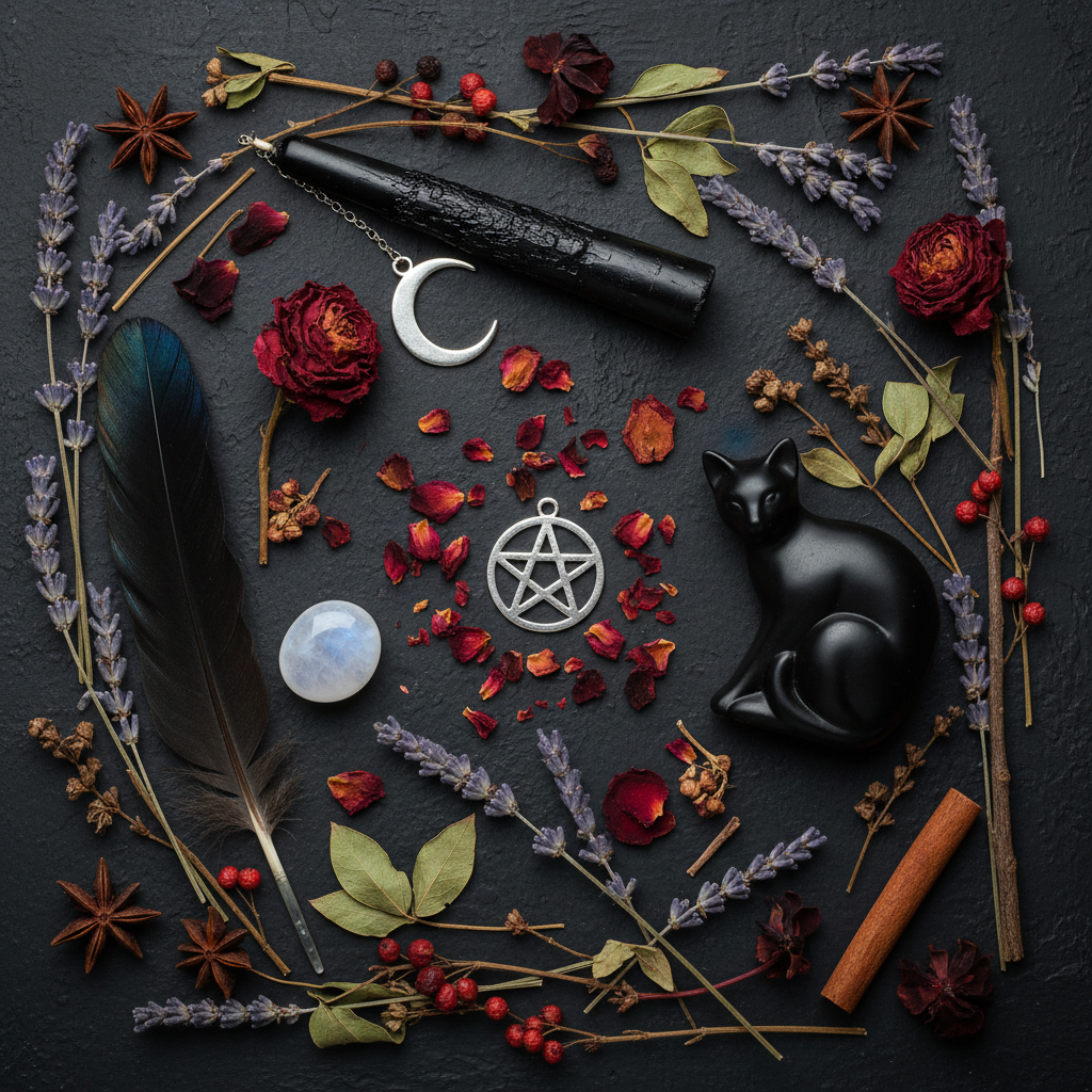 Witches' Companion 2027 - Flat Lay