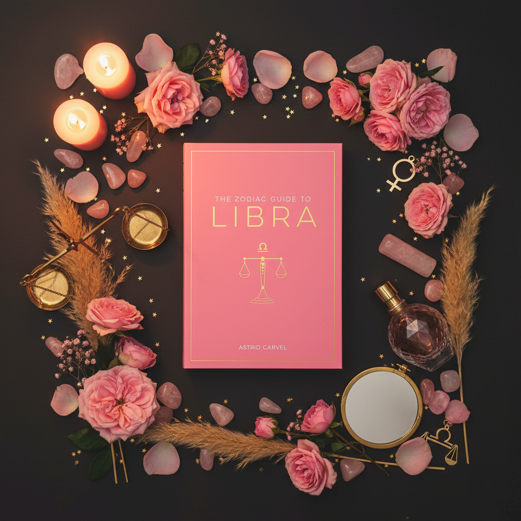Zodiac Guide to Libra Flat Lay
